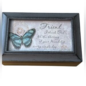 Decorative Butterfly Friendship Box